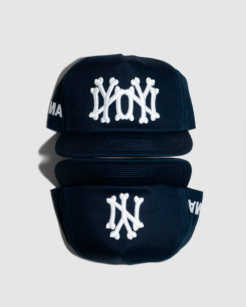 Boné NY Bones "Navy Blue" - Imagem 4