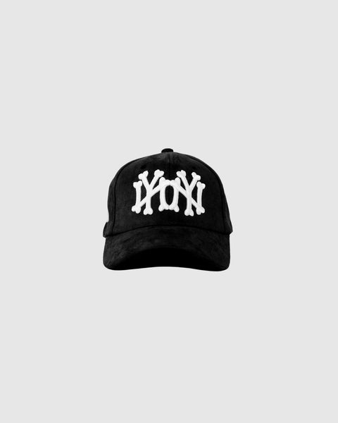 Boné NYNY Bones Suede "Black" - Imagem 1