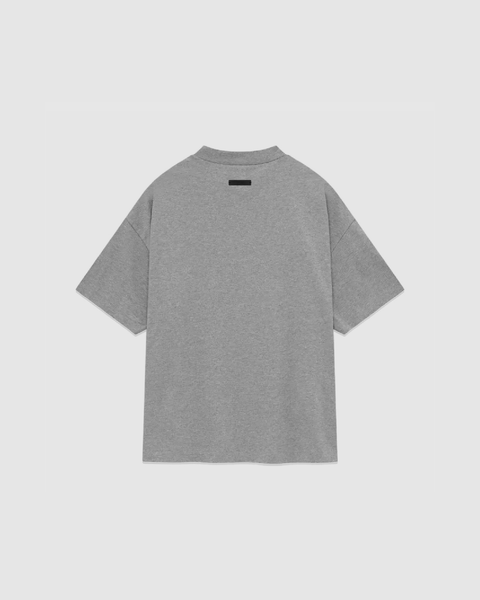 Camiseta Essentials Jersey Crewneck "Dark Heather" - Imagem 2